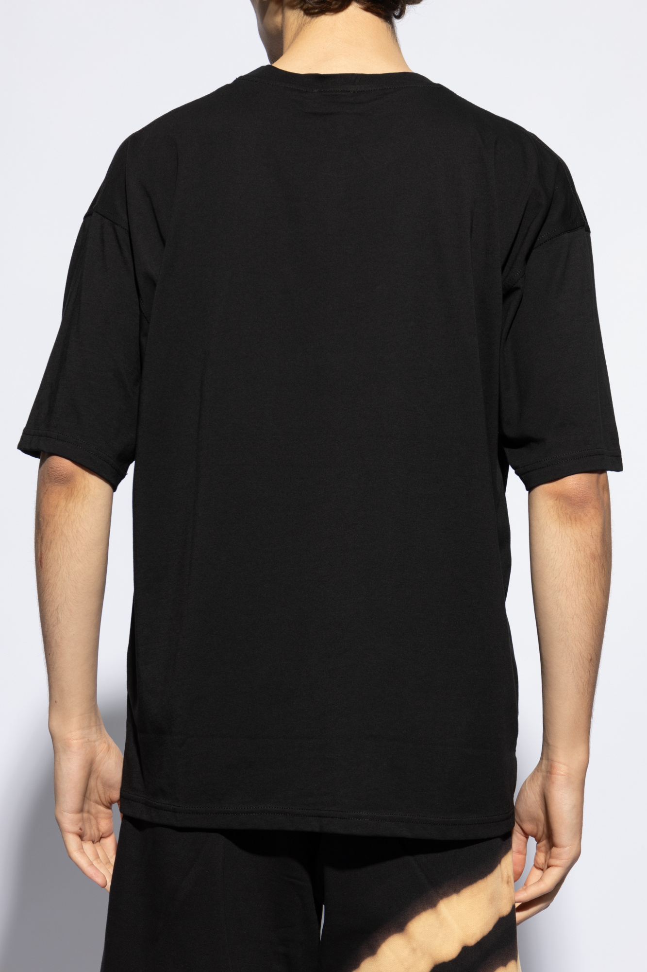 【送料&関税込】Diesel T-boxt Bleach T-shirt Diesel メンズ Tシャツ T-BOXT-BLEACH ブリーチ オーバルD ロゴ
